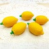 Topflier 30 Pack Mini Lemon Erasers for Kids Party Bag