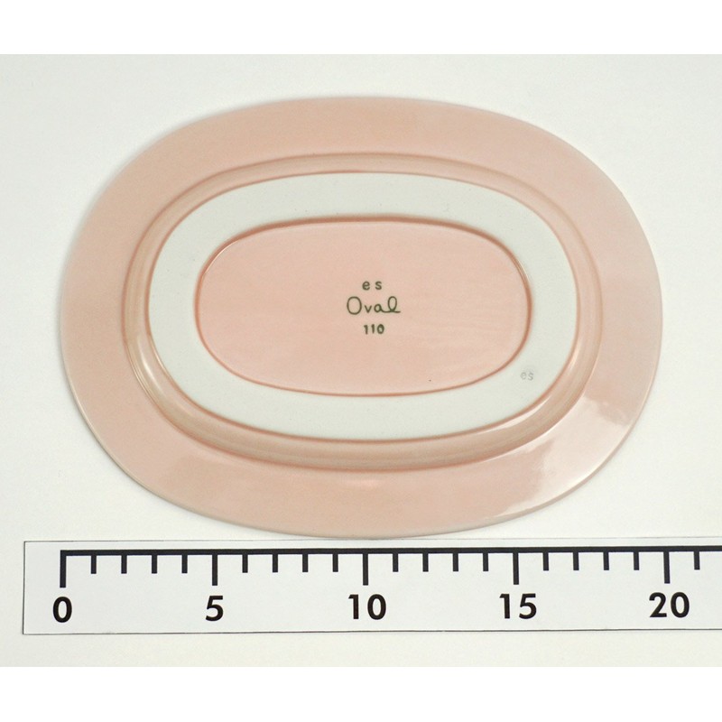 Saikaitoki 14460 Hasami Ware Essence Oval Side Plate