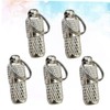 iplusmile 2sets 10pcs Pet Collar Hanging Pendant Lost Address Plate