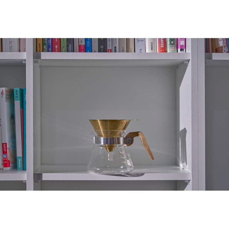 ATHIA GOLDEN DRIPPER, STAINLESS STEEL COFFEE FILTER, PAPERLESS FILTER, REUSABLE