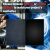 ABS Plastic Sheet 1/4 Inch Thick 8" x 12" (2-Pack)，Black