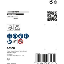 Bosch 1608614020 Crimped Steel Wire Brush M14 x 70mm, Silver