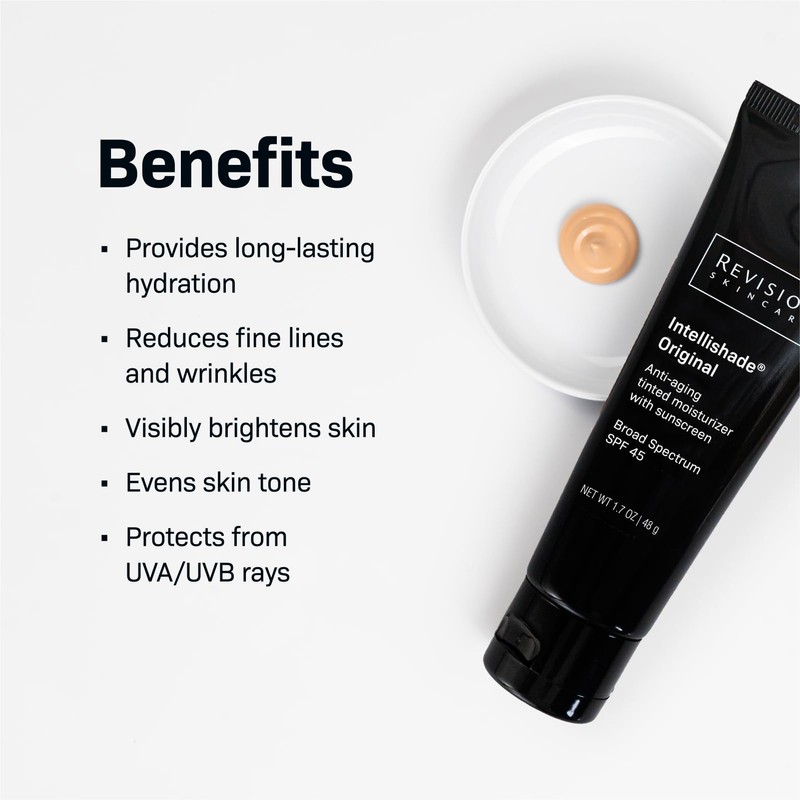 Revision Skincare Intellishade® Original SPF 45, Anti-Aging Tinted Sunscreen for