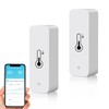 Wi-Fi Smart Thermometer Hygrometer, Digital Mini Indoor Temperature and Humidity