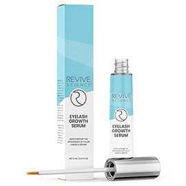 Eyelash Growth Serum & Eyebrow Enhancer - Lash Boost Serum with Biotin, Vitamin E & Collagen - Rapid Lash Lift for Thicker & Longer Eyelashes For Women - 4 ML