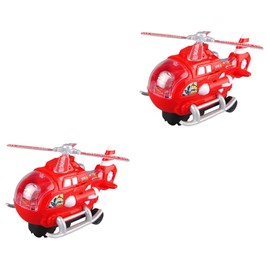HONMEET 2pcs Glowing Musical Helicopter Toy for Kids Electric Helicopter Toy for Children