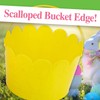 VFM - Yellow Easter Bucket With Handle Egg Hunt -
