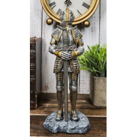Sir Percival Standing Medieval Knight W/ Excalibur Sword Letter Opener Figurine