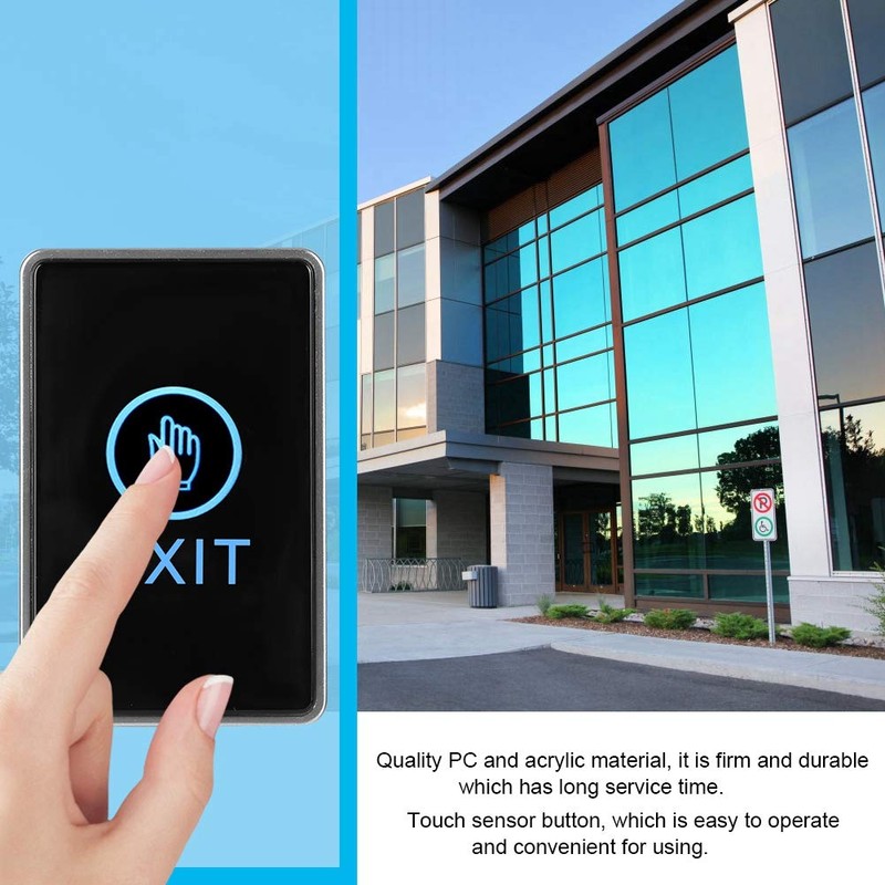 Door Exit Release Button,Door Exit Touch Button 12V Mini Door