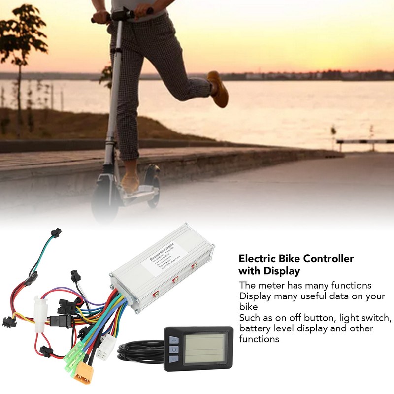 48V 60V 500W Controller Waterproof Electric Scooter Controller with Display