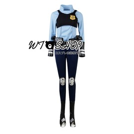 wtshop Zootopia Judy Hopps Cosplay Costume, Makeover, Costume, Halloween, Christmas, Cosplay