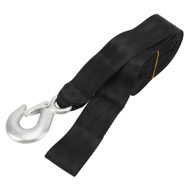 Heavy Duty Winch Strap with Hook 3500lb Load Boat Trailer