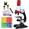 Science Kits for Kids Beginner Microscope with LED 100X 400X