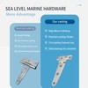 SHENGHUISS Boat T Hinge 316 Stainless Steel Heavy Duty Door