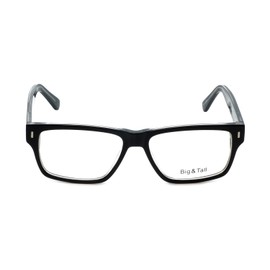 Big&Tall 13 by Vivid 58 mm Designer Eyeglasses Demi Tortoise Brown +1.50