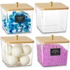4 Pack Laundry Detergent Container, Clear Laundry Room Organization Containers,