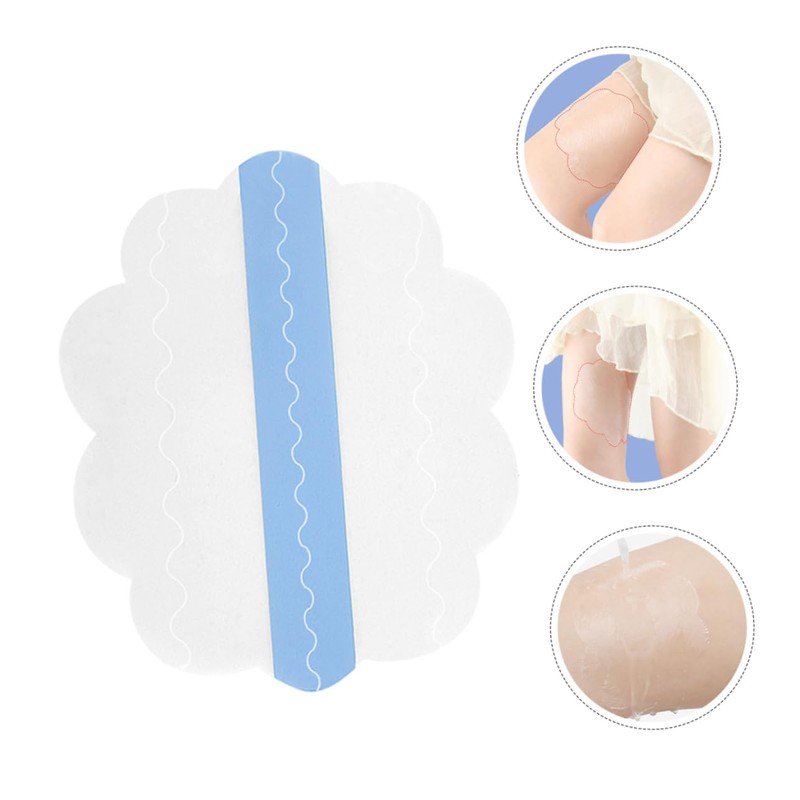 Mikinona 10pcs Chafing Thigh Stickers Transparent Inner Thigh Protection Breathable