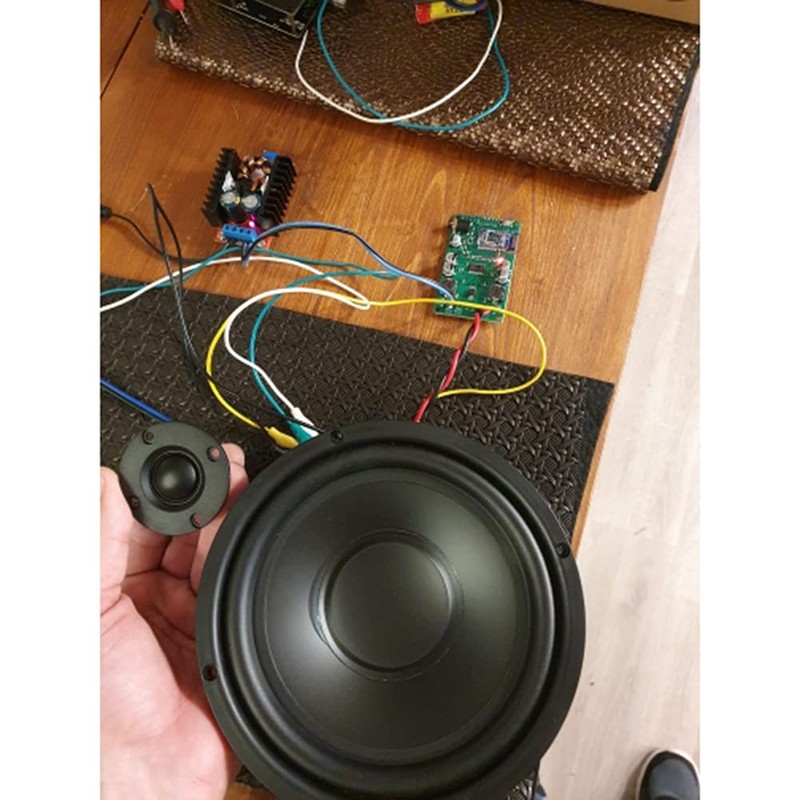 2Pcs Tweeter 1.5Inch 6Ohm 30W Dome Silk Film Tweeter HiFi