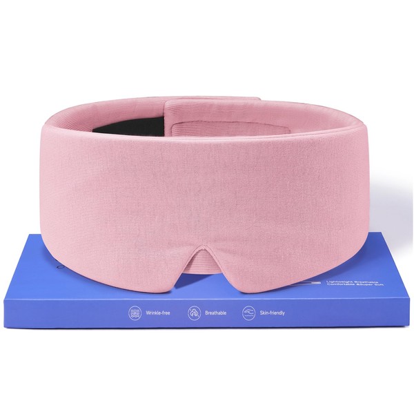 Umisleep Soft Sleep Mask, Modal Cotton Eye Mask for Sleeping,