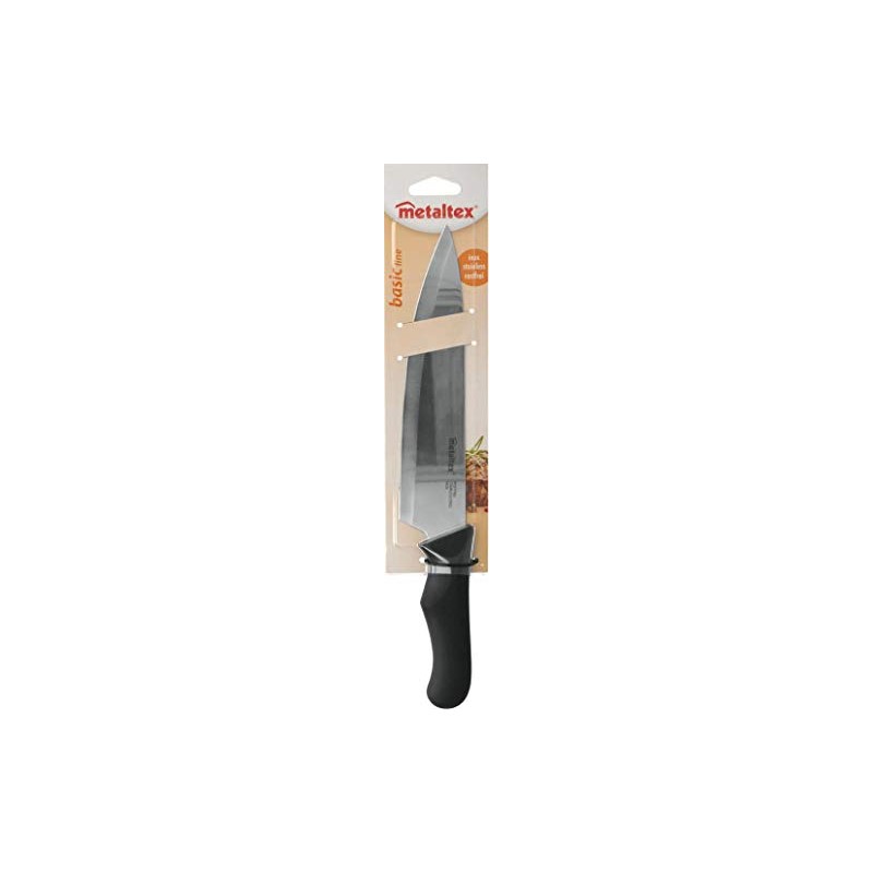 Metaltex 258152 Cuchillo de Cocina Basic, 33 cm