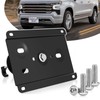 No Drill Tow Hook License Plate Mount Relocator Bracket Kit