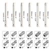 HARFINGTON 12pcs T6-T40 Security Torx Bit 1/4" Hex Shank 4"