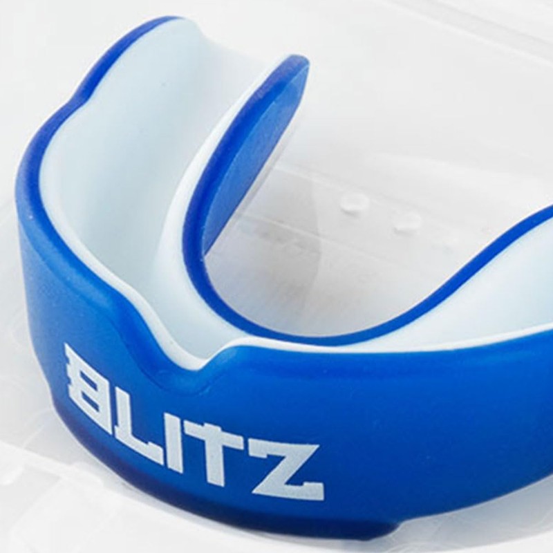 Blitz Double Layer Mouth Guard - Blue