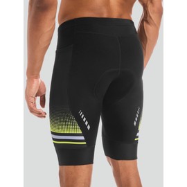 Przewalski Men's Padded Bike Shorts Cycling Road Riding Bicycle Cycle Shorts Pockets UPF 50+ Biking Tights