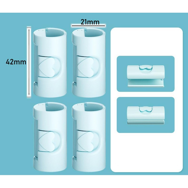 Bombinate 8 Piece Comforter Clips, Anti-Slip Fastening, Sheet Corner Stopper,