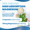 Doctor's Best High Absorption Magnesium Glycinate Lysinate 100% Chelated, Non-GMO,