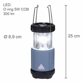 BrightLite Camping Lantern LED 360° Lighting - Automatic Operation, Foldable & Compact, IPX4 Waterproof