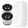 AIRx Replacement For Kit for Levoit LVAC-200 Vacuum Cleaner, 2-Pack