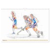 Team-Sport (Wandkalender 2025 DIN A4 quer), CALVENDO Monatskalender [Calendar] Peter