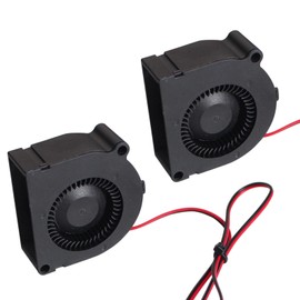 Imdinnogo 3D Printer Accessories - 5M Pro Replacement Part: 50 * 50 * 20mm/ 1.9 * 1.9 * 0.7 inch Clone Cooling Fan 24V with Cables for Adventurer 5M Pro Air Duct