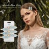 6 PCS Bride Hair Clips – No Crease Beauty Barrette