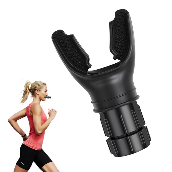Lhdfyqt Lungentrainer, Tragbares Atem Fitness Trainingsgerät, Atemtrainer, Atemtrainer Lungentrainer, Lung