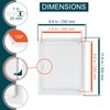 ECOPRO VENT 8" x 10" White Metal Access Panel. Service