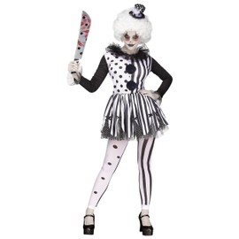 Fun World Women's Killer Clown Plus Size Adult Costume, 1X