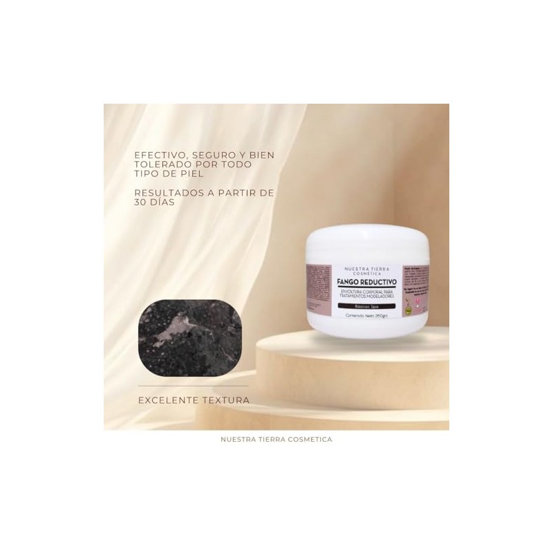 Fango Reductivo Mascarilla Corporal Modeladora