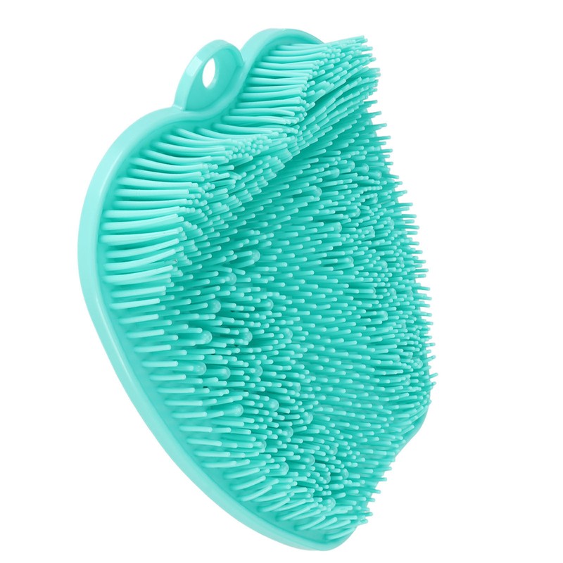 Shower Foot Scrubber Soft Silicone Anti Slip Suction Cup Odour