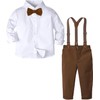 A&J DESIGN Toddler Suit Boy Baby Wedding Formal Gentleman Dress