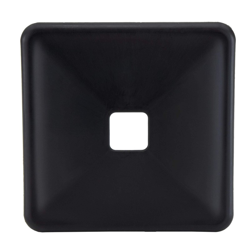 2 RV 4" RUBBER BUMPER PLUG END CAP COVER w/Tabs
