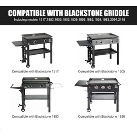 SafBbcue Upgrade 28" Griddle Replacement Top for Blackstone 28 inch Tabletop Griddle 1517 1856 1883 2094 1963 1924 Replacement Parts, 28 inch Flat Top Grill with Handy Handle, Heavy Carbon Steel