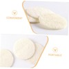 NOLITOY Gentle Facial Exfoliating Pads 15pcs Face Scrubbers Loofah Pads