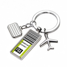 TROIKA Keyrings 8cm, gray, Keyring