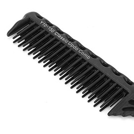 Teasing Comb, 3 Rows Tooth Tail Comb for Volume and Styling Precision (Black)