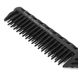 Teasing Comb, 3 Rows Tooth Tail Comb for Volume and Styling Precision (Black)