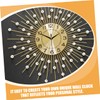 BESPORTBLE Renew Your Wall Clock Aluminum Clock Face DIY Clock