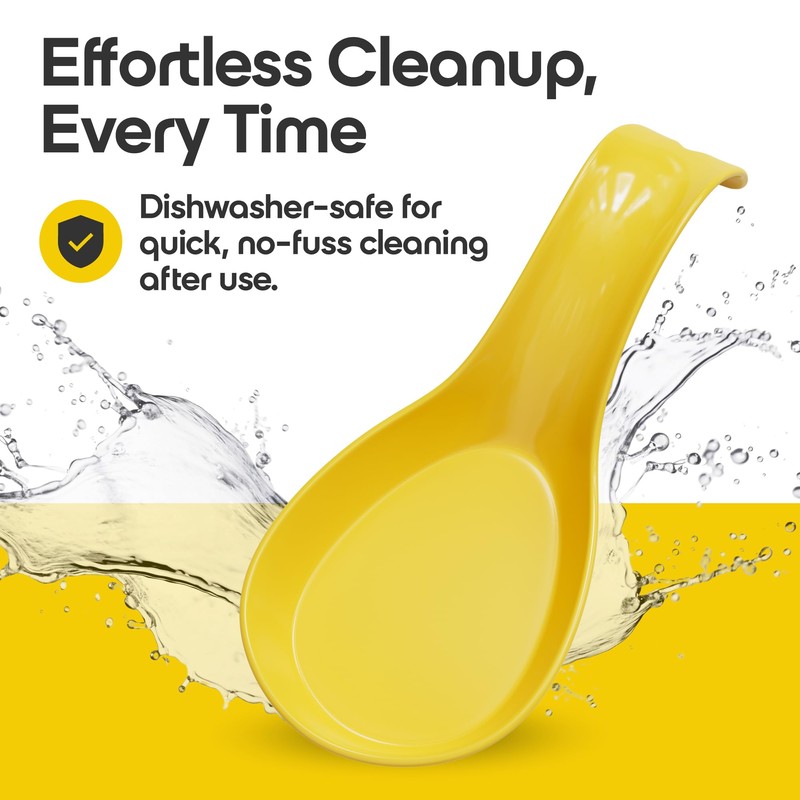 Omniware Simsbury Spoon Rest, 8.25" - Stoneware Utensil Holder with