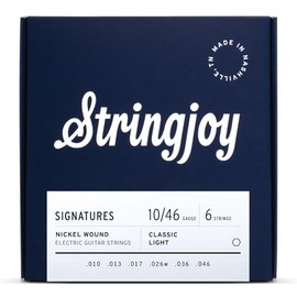 Stringjoy NW1046 Signatures Classic Light Gauge (10-46) Nickel Wound Electric Guitar Strings
